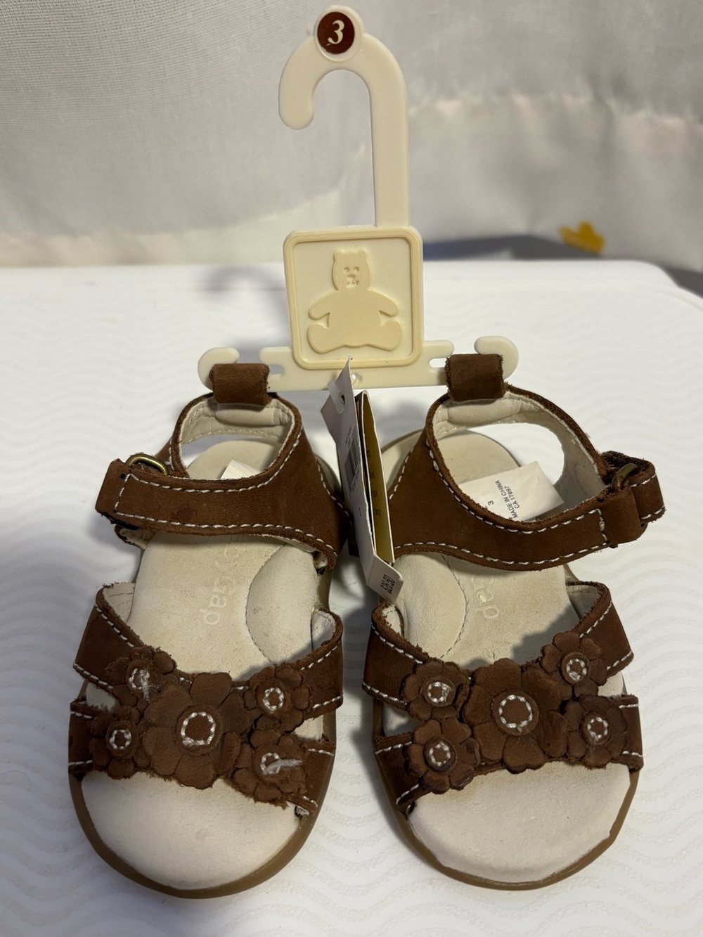 Vintage Baby Gap Infant Brown Summer Sandals